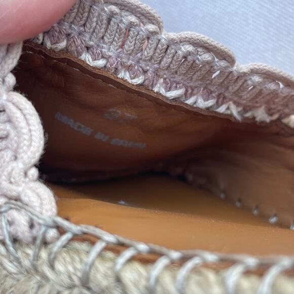 See by Chloé Glyn Espadrille Sandals Sand Size 37 (US 6.5) - Picture 8 of 10